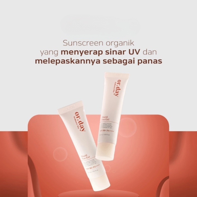 ElishaCoy or.day Shield Sun Gel SPF50+ PA++++ 30ml - Energetic Fresh Organic Sunscreen Vegan - Image 3